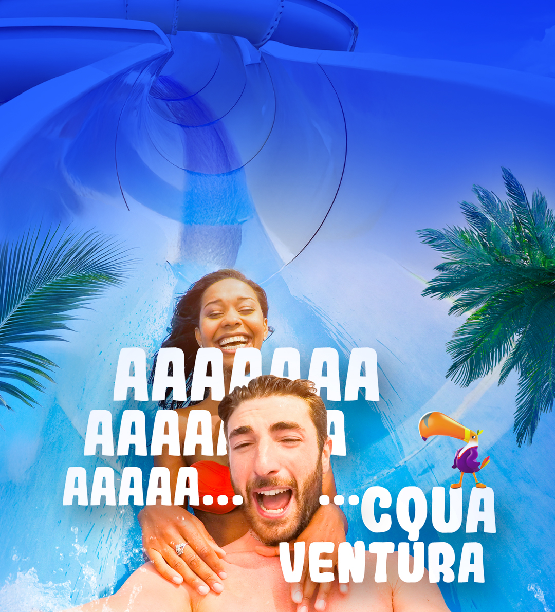 Um mundo de diversão na água...